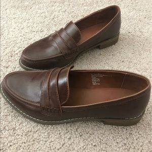 Brown Penny Loafers